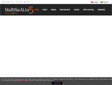 Tablet Screenshot of marinaalta5.com